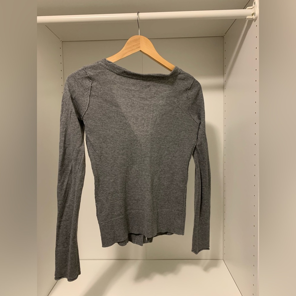 Aeropostale cardigan in grey - Size S - Picture 4 of 4